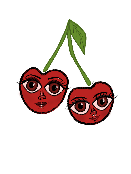 Cherry Sticker